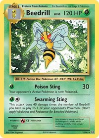 Beedrill 7/108 · Reverse Holo