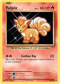 Vulpix 14/108 · Reverse Holo