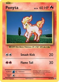 Ponyta 19/108 · Reverse Holo