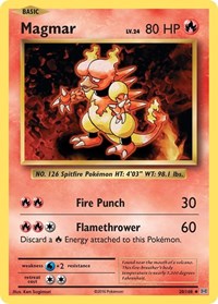 Magmar 20/108 · Reverse Holo