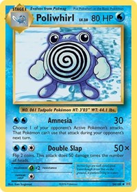 Poliwhirl 24/108 · Reverse Holo