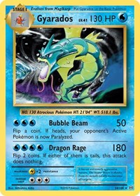 Gyarados 34/108 · Reverse Holo