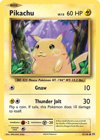 Pikachu 35/108 · Reverse Holo