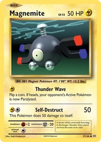 Magnemite 37/108 · Reverse Holo