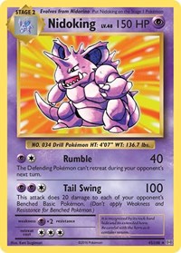 Nidoking 45/108 · Reverse Holo