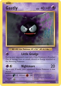 Gastly 47/108 · Reverse Holo