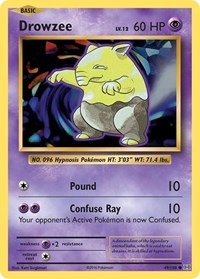 Drowzee 49/108 · Reverse Holo