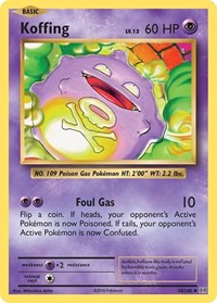 Koffing 50/108 · Reverse Holo
