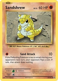 Sandshrew 54/108 · Reverse Holo