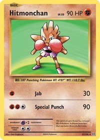 Hitmonchan 62/108 · Reverse Holo