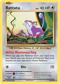Rattata 66/108 · Reverse Holo