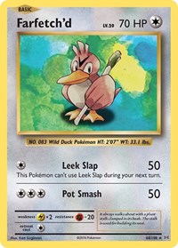 Farfetch'd 68/108 · Reverse Holo