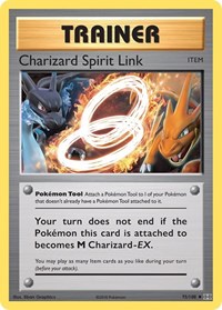 Charizard Spirit Link 75/108 Evolutions Reverse Holo Pokémon card