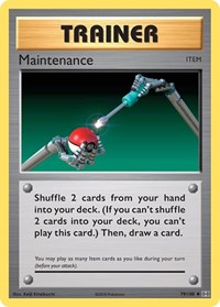 Maintenance 79/108 Evolutions Reverse Holo Pokémon card