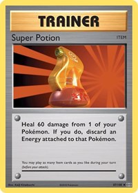 Super Potion 87/108 Evolutions Reverse Holo Pokémon card