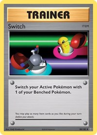 Switch 88/108 Evolutions Reverse Holo Pokémon card