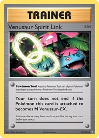 Venusaur Spirit Link 89/108 Evolutions Reverse Holo Pokémon card