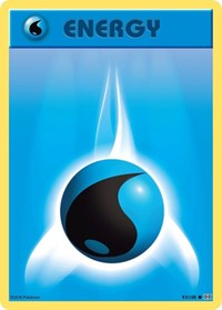 Water Energy 93/108 Evolutions Reverse Holo Pokémon card