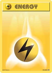 Lightning Energy 94/108 Evolutions Reverse Holo Pokémon card