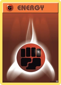 Fighting Energy 96/108 Evolutions Reverse Holo Pokémon card