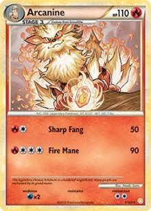 Arcanine (HeartGold & SoulSilver) 001/123
