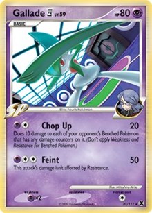 Gallade E4 (DPPt Rising Rivals) 020/111