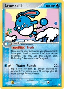 Azumarill (EX Team Rocket Returns) 001/109