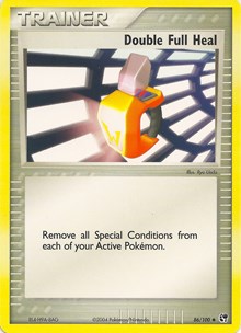 Double Full Heal 86 EX Battle Stadium Pokémon card