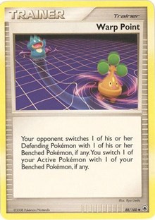 Warp Point 88 EX Battle Stadium Pokémon card