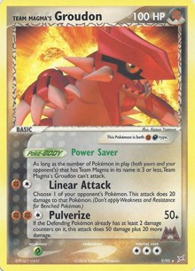 Team Magma's Groudon (EX Team Magma vs Team Aqua) 009/095