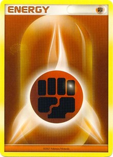Fighting Energy (2007-2008 League Promo) League & Championship Cards Reverse Holo Pokémon card