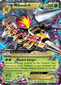 M Beedrill EX XY158
