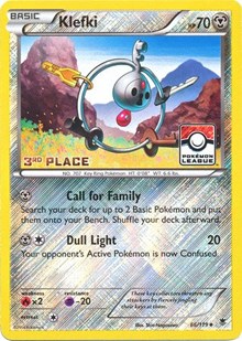 Klefki (Pokemon League) [3rd Place] 066/119 · Reverse Holo