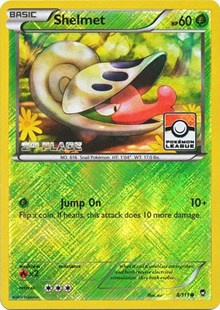 Shelmet (Pokemon League) [2nd Place] 008/111 · Reverse Holo