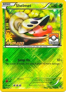 Shelmet (Pokemon League) [4th Place] 008/111 · Reverse Holo
