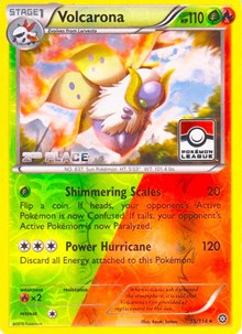Volcarona (Pokemon League) [2nd Place] 015/114 · Reverse Holo