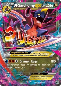 M Garchomp EX XY168