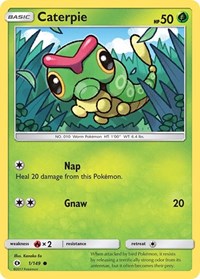 Caterpie 1/149 · Reverse Holo