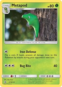 Metapod 2/149 · Reverse Holo