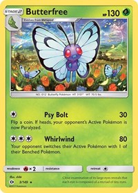 Butterfree 3/149 · Reverse Holo