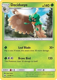 Decidueye 11/149 · Reverse Holo