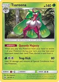 Tsareena 20/149 · Reverse Holo