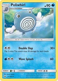 Poliwhirl 31/149 · Reverse Holo
