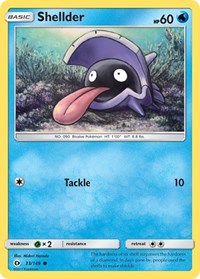 Shellder 33/149 · Reverse Holo