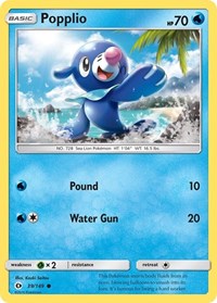 Popplio 39/149 · Reverse Holo