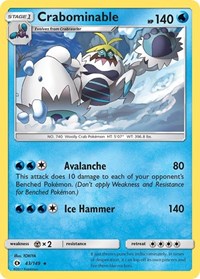 Crabominable 43/149 · Reverse Holo