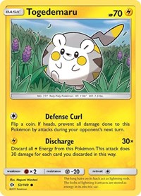 Togedemaru 53/149 · Reverse Holo