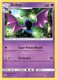 Golbat 55/149 · Reverse Holo
