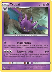 Crobat 56/149 · Reverse Holo