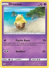 Drowzee 59/149 · Reverse Holo